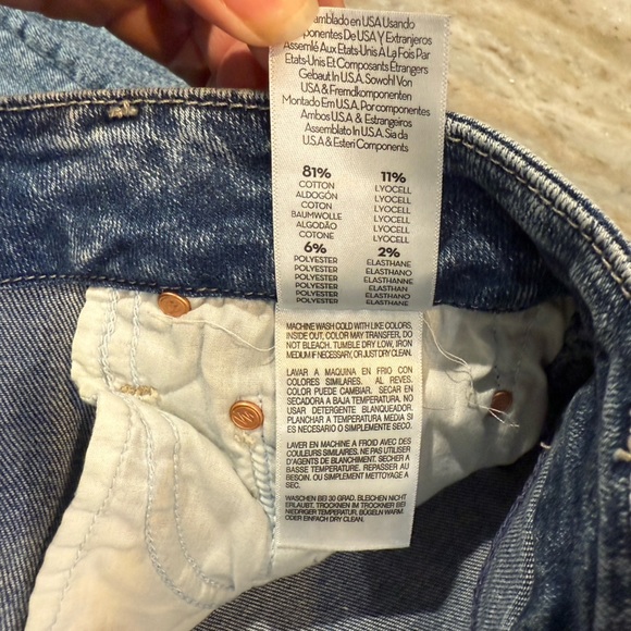 Women’s MOTHER JEANS ‘The Looker- Ankle’ in twice shy. Size 29 - Picture 5 of 8